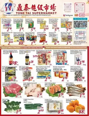 Tone Tai Supermarket flyer (valid until 16-10)