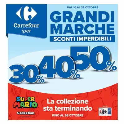 Volantino Carrefour Iper (valido fino al 22-11)