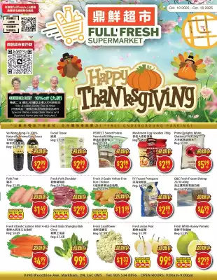 Full Fresh Supermarket flyer (valid until 16-10)