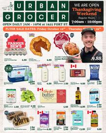 Urban Grocer flyer week 41 Page 1