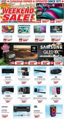 2001 Audio Video flyer (valid until 23-10)