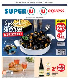Catalogue Super U | Spécial produits de la mer page 1