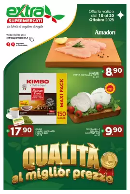Volantino Extra Supermercati (valido fino al 20-10)