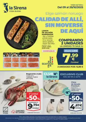 Catálogo La Sirena (válido hasta el 29-10)