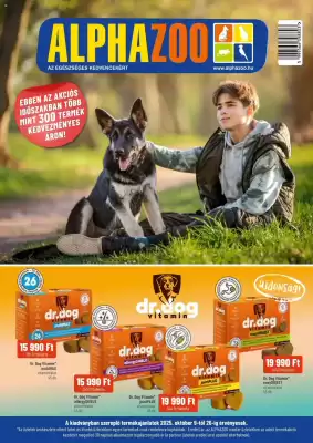 Alpha Zoo akciós újság (érvényes eddig: 26-10)