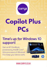 Currys PC World leaflet Page 1
