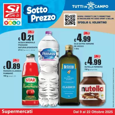 Volantino Sì con te (valido fino al 22-10)