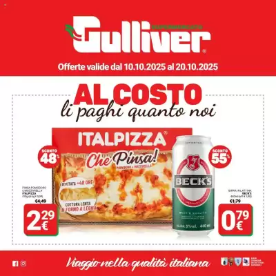 Volantino Supermercati Gulliver (valido fino al 20-10)