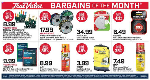 True Value weekly ad Page 4
