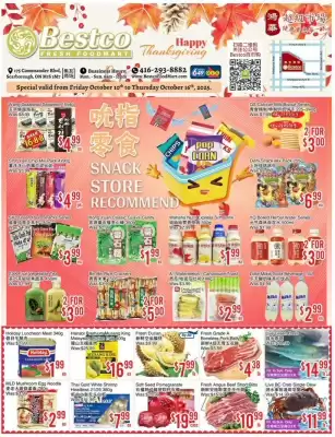 Bestco Food Mart flyer (valid until 16-10)