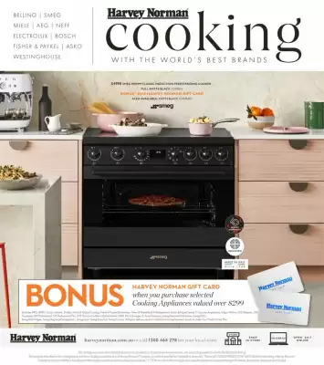 Harvey Norman catalogue (valid until 9-11)