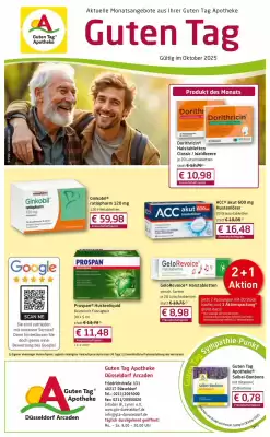 Guten Tag Apotheke Prospekt (gültig bis 31-10)