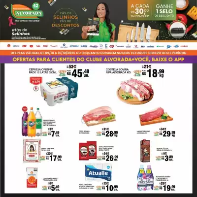 Catálogo Supermercados Alvorada (válido até 15-10)