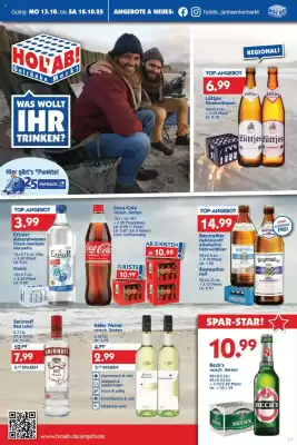 Hol'ab Getränkemarkt Prospekt (gültig bis 18-10)