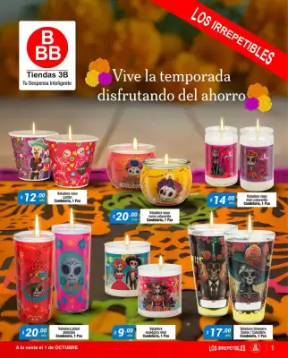 Catálogo Tiendas Tres B (válido hasta 16-10)