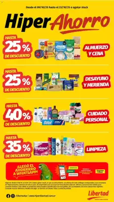 Catálogo Hipermercado Libertad (válido hasta 23-10)