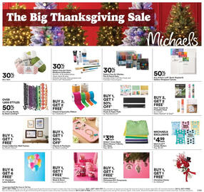Michaels flyer Page 1