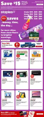 Staples flyer (valid until 13-10)