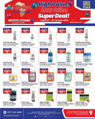 Africa Cash and Carry catalogue (valid until 16-10)