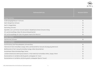 Opel Flugblatt | Astra 5-Turer + Sports Tourer Seite 3