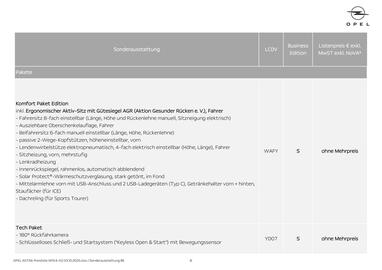 Opel Flugblatt | Astra 5-Turer + Sports Tourer Seite 8