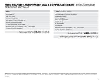 Ford Flugblatt | Transit Seite 3