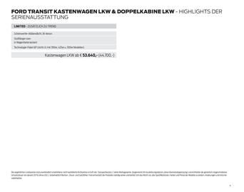 Ford Flugblatt | Transit Seite 4