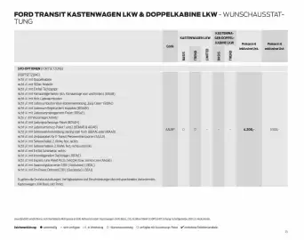 Ford Flugblatt | Transit Seite 73