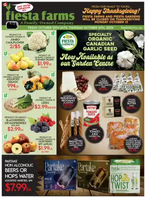 Fiesta Farms flyer (valid until 16-10)