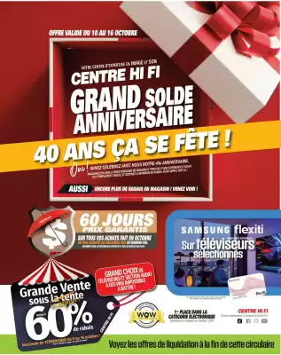 Centre Hi-Fi flyer (valid until 16-10)