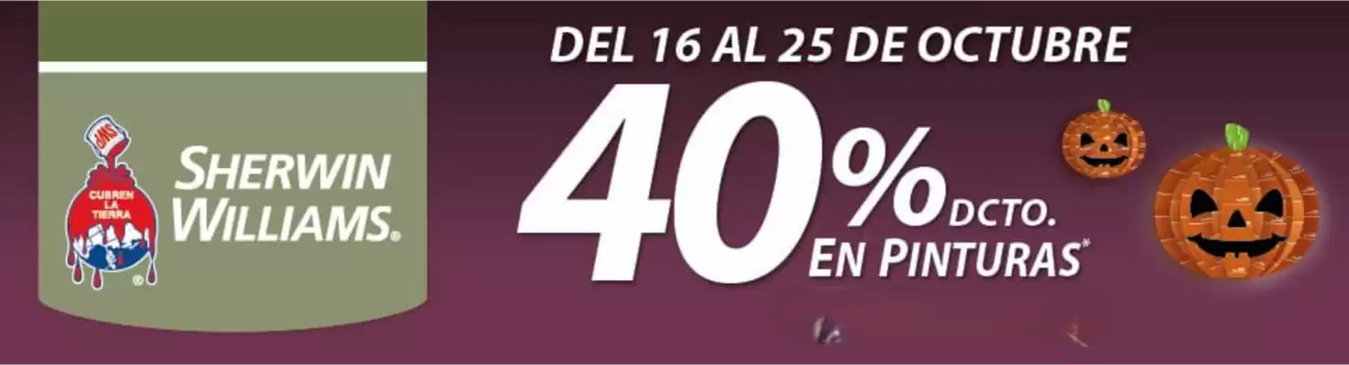 Catálogo Sherwin Williams (válido hasta 25-10)
