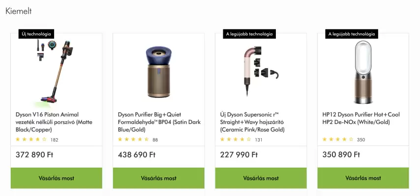 Dyson akciós újság (érvényes eddig: 23-10)