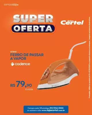 Folheto Lojas Certel (válido até 31-10)