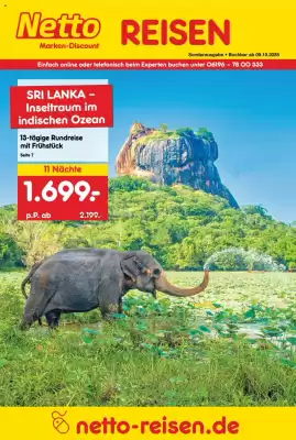 Netto Reisen Prospekt (gültig bis 30-11)