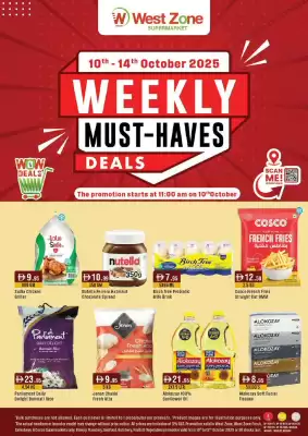 West Zone Supermarket catalogue (valid until 14-10)