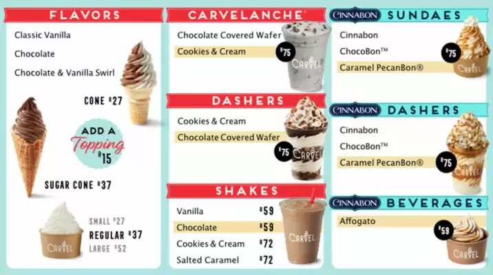 Cinnabon catalogue (valid until 31-12)
