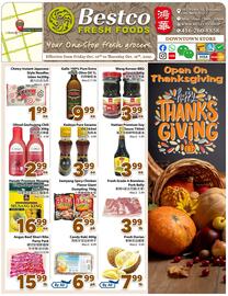 Bestco Food Mart flyer week 41 Page 1