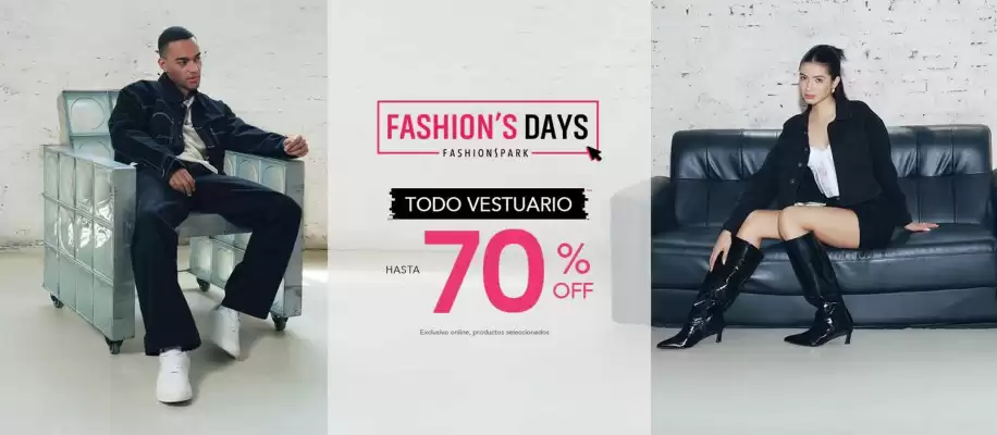 Catálogo Fashion's Park (válido hasta 16-10)