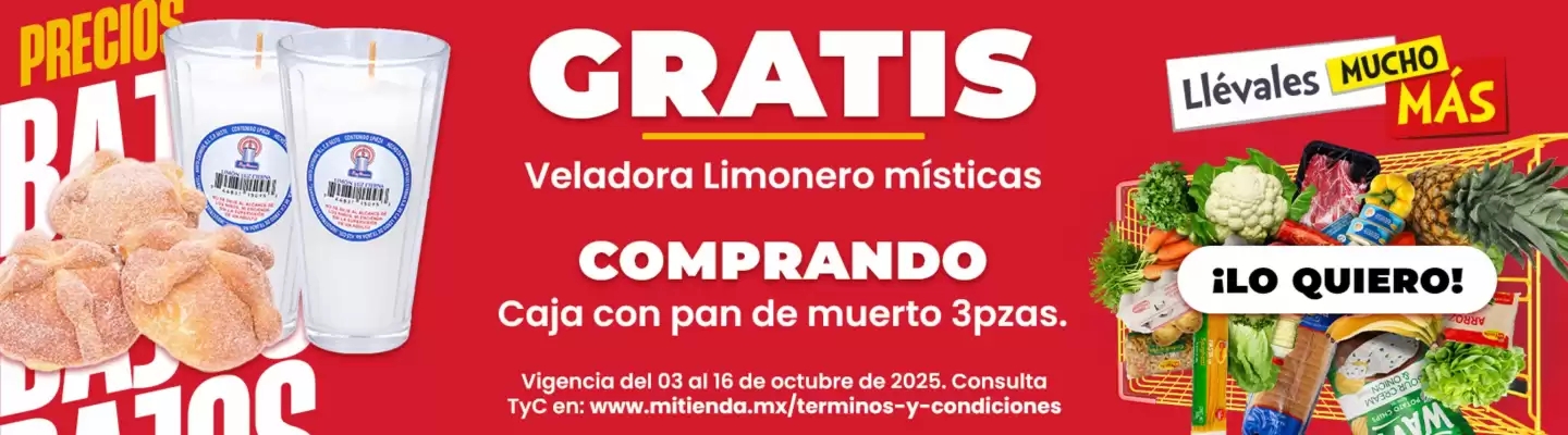 Folleto Mi Tienda del Ahorro (válido hasta 16-10)