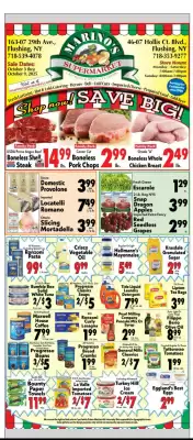 Marino's Supermarket weekly ad (valid until 16-10)