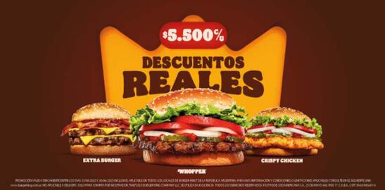Folleto Burger King Página 1