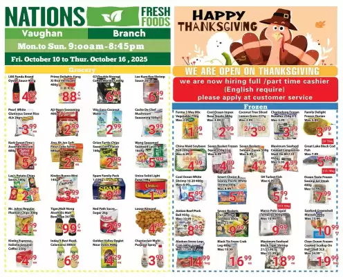 Nations Fresh Foods flyer (valid until 16-10)