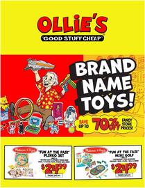 Ollie's weekly ad Page 1