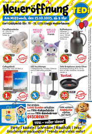 TEDi Prospekt woche 41 Seite 1
