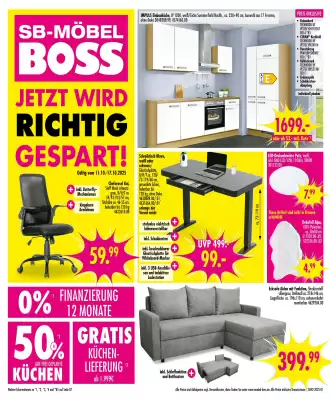 Möbel Boss Prospekt (gültig bis 17-10)