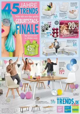 Trends Möbel Prospekt (gültig bis 1-11)