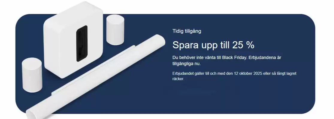 Sonos reklamblad (giltig till och med 12-10)