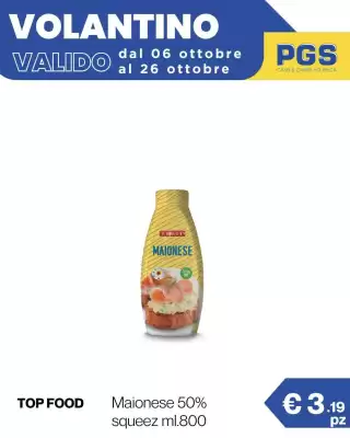 Volantino PGS Cash&Carry (valido fino al 26-10)