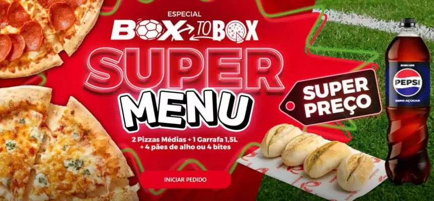 Folheto Telepizza (válido até 31-10)