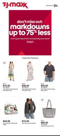 TJ Maxx weekly ad week 41 Page 1